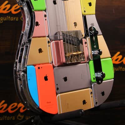 Copper iCaster Telecaster iPhone guitar 2019 image 13