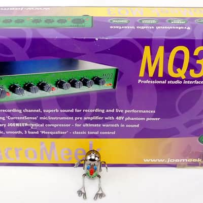 JoeMeek MQ3 Current Sense Mic Preamp Compressor EQ + Neuwertig + OVP + Garantie image 3