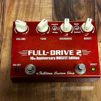 Fulltone Full-Drive 2 10th Anniversary MOSFET Overdrive | Reverb