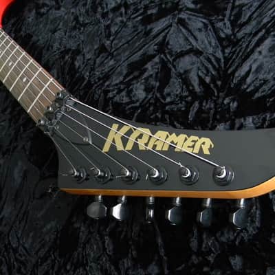 Kramer FR400S 1999 Model Ferrari Red Baretta Body Reverse Headstock Neck Striker image 16