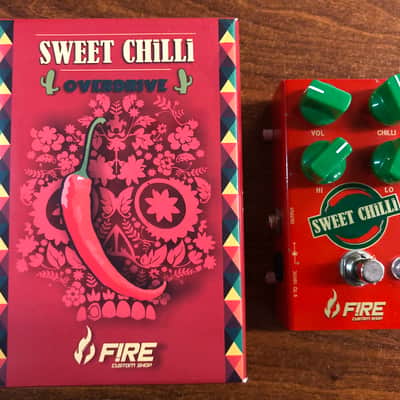 Fire Custom Shop Sweet Chilli Overdrive Pedal image 1