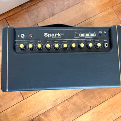 Positive Grid Spark 40 40-Watt 2x4" Smart Guitar Amp - Black image 3