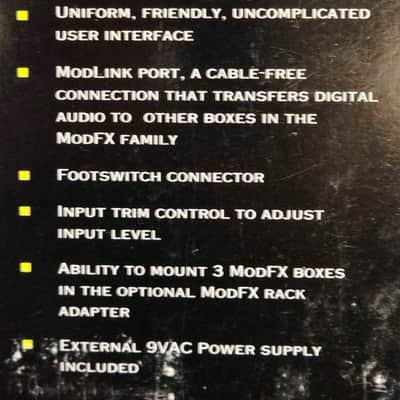 Alesis ModFX Bitrman Bit-Crusher, Ring Modulator, Distortion and more image 7
