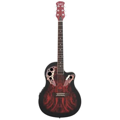 🎸"O" Style Acoustic-Electric Guitar +Soft Case / Gig Bag +Rosewood Fretboard!🎸 image 5