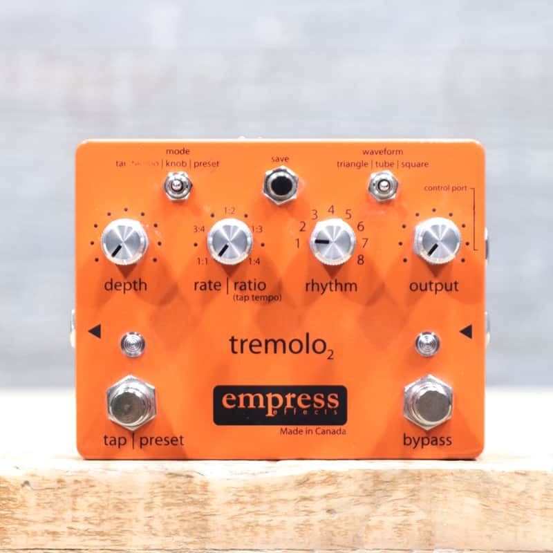 Empress Effects Tremolo2 Pristine Sound 8-Rhythm Tremolo Effect Pedal w/Box image 1