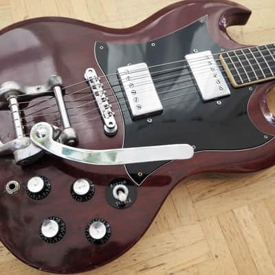 Cimar (~Ibanez/Hoshino) SG-style guitar - made in Japan - pre-lawsuit image 5