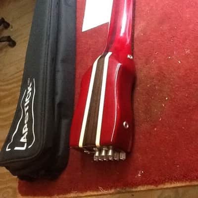 Lapstick Standard Mini Travel Guitar 2014 Red Mahogany Lacquer image 2