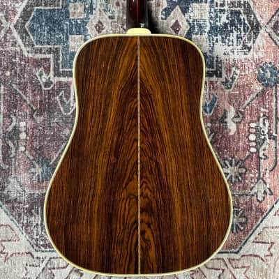1975 Guild D55 LH Vintage Left Handed Westerly RI Natural Acoustic Guitar! image 8