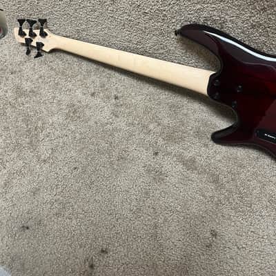Ibanez GSR205SM-CNB Gio 5-String Charcoal Brown Burst image 8