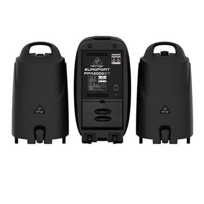 Behringer Europort PPA2000BT Ultra-Compact 2000-Watt 8-Channel Portable PA System with Bluetooth Technology, Wireless Microphone Option image 2