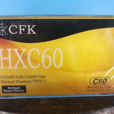 CFK HXC60 TYPE 1 60 Minute Standard Music Grade Audio Cassette (10 Pack) image 2