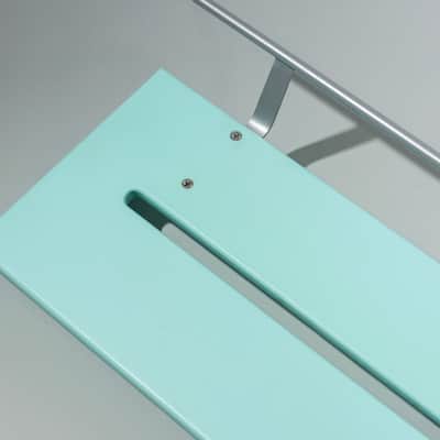 Packard Pedal Boards 24" Custom Wooden Pedal Board with Gig Bag - Sea foam Green image 2