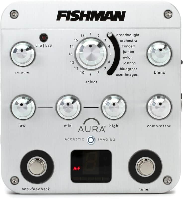 Fishman Aura Spectrum DI Imaging Pedal with D.I. (AuraSpectDId3) image 1