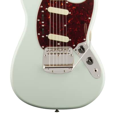 Squier Classic Vibe '60s Mustang Electric Guitar Sonic Blue image 5