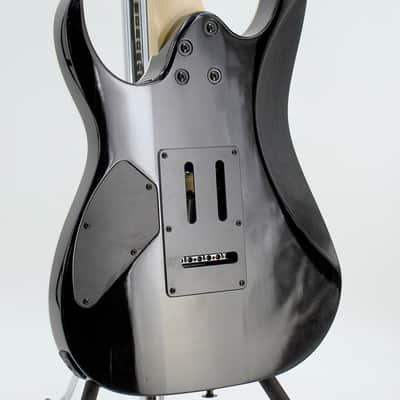 Used Ibanez GRGA120QA Transparent Black Sunburst Electric Guitar - Very Good image 8