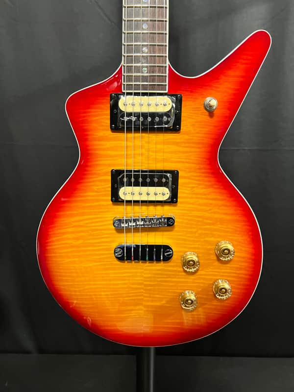 Dean Cadillac 1980 Flame Maple - Trans Cherry Sunburst image 1