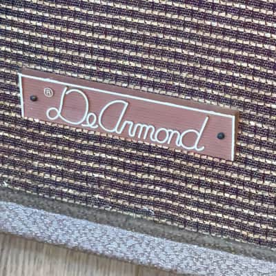 1960 DeArmond R5T Amplifier 10" Combo Super RARE, Tube Driven Tremolo Circuit image 19