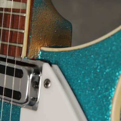 Rickenbacker 625 Refinished over Fireglo 1963 Turquoise Sparkle Bild 18