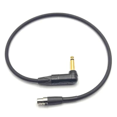 1m - SHURE (WA304) and Line 6 Replacement Cable (right-angle jack - locking 3.5mm jack) image 2