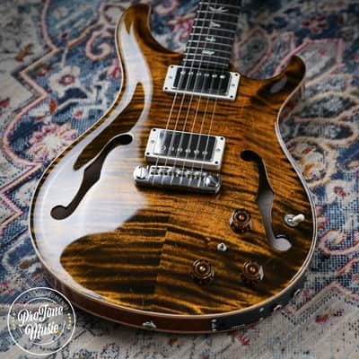 2025 PRS Hollowbody II Piezo Yellow Tiger image 3