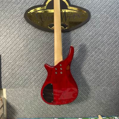 Dillion Avalanche Bass Rare Five String BEAST! Cherry! In-USA Setup! 2000's - Red image 16