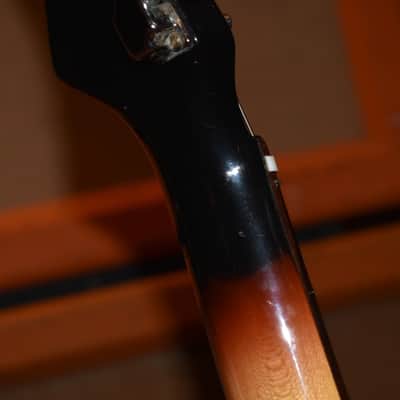 Vintage 1960s Wilson Watkins Rapier 22 Original WEM Sunburst Electric Guitar image 11