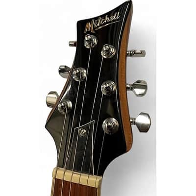 Mitchell MS450 2 Color Sunburst Solid Body Electric Guitar - WITH SOFT CASE INCLUDED image 7