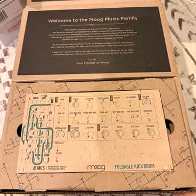 Moog Mavis Monophonic Analog Synthesizer Voice 2022 - Present - Black image 8