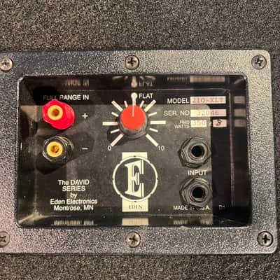 Eden Amplification 210-XLT 1998 - Black image 6