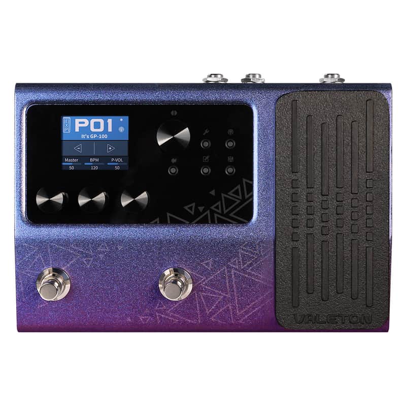 Valeton GP-100 Guitar Bass Amp Modeling IR Cabinets Simulation Multi Language Multi-Effects (U.S. domestic inventory) image 1