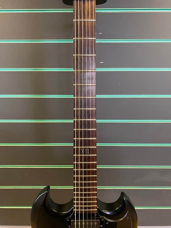 Epiphone G-400 Gothic SG 2003 Pitch Black Electric Guitar w/ EMG