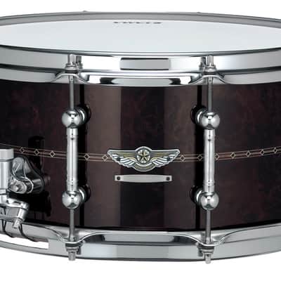 Tama TBWS1465S-GCS WALNUT/BUBINGA STAR Reserve Snare Drum #3 14"×6.5" image 1