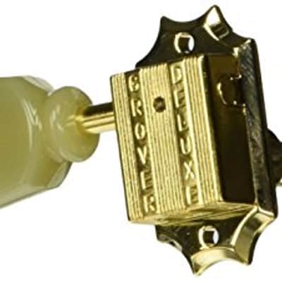 Grover 135G Vintage Series, Gold Tuning Machines 3 + 3 image 4