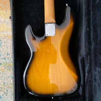 Hembrook Custom P-bass - BassLines pickups, ProTec hardshell case, USA American Fender style 4-string vintage sunburst image 4