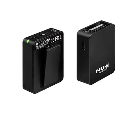 Mint NUX B-10 Vlog Compact 2.4GHz Wireless Omnidirectional Microphone System for Vlogging & Live Video image 7