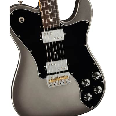 Fender American Professional II Telecaster Deluxe Guitar - Mercury image 1
