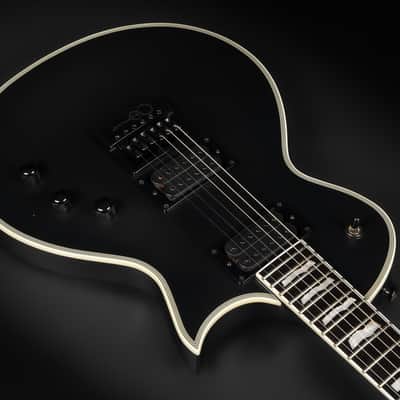 2019 ESP E-II Eclipse ET - Black Satin | Japan Singlecut Evertune Bridge Set Thru Seymour Duncan Sentient Pegasus Pickups 3.69kg | OHSC image 8