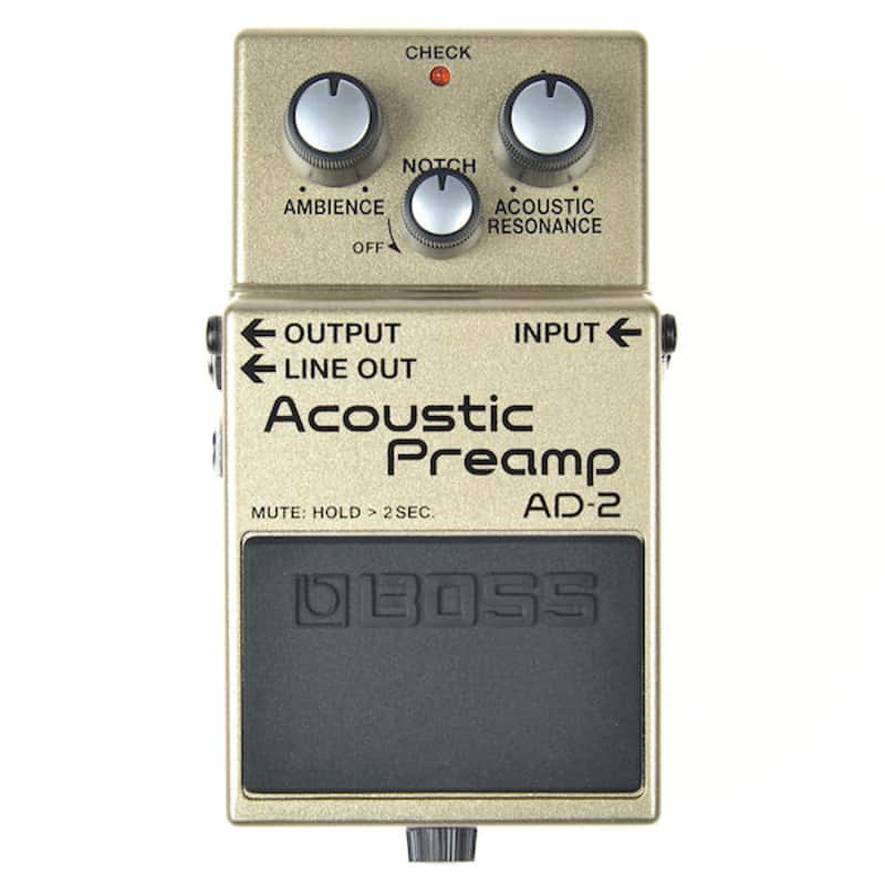 Boss AD-2 Acoustic Preamp Pedal image 1