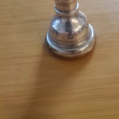 Bach [MODIFIED] Vincent Bach Corp., New York 7 Cornet Mouthpiece (Vintage: ~30's) image 2