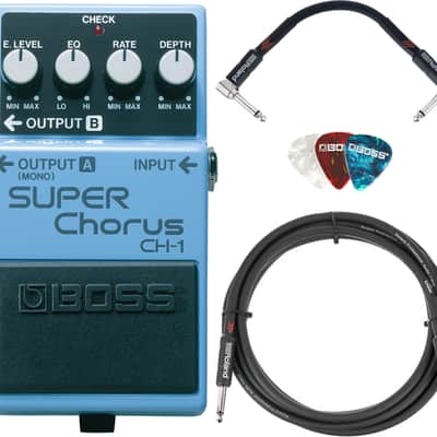 Boss CH-1 Super Chorus w/ Instrument Cable image 1