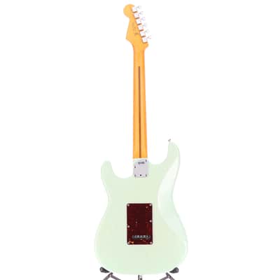 Fender Certified Pre-Owned American Professional II Stratocaster Thinline, Rosewood Fingerboard, Transparent Surf Green (J8) (10105) image 6