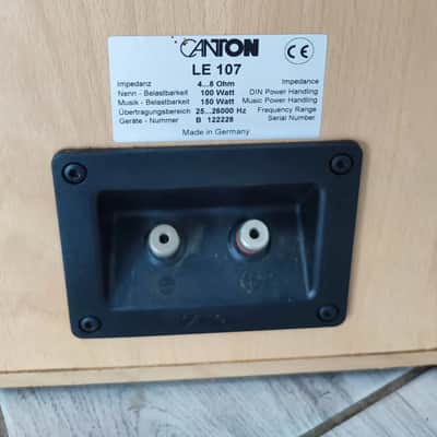 Canton LE 107 Rare Vintage Floorstanding Speakers Working Stereo Hi-Fi Warranty image 22