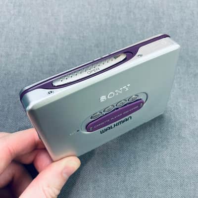 Sony EX999 Walkman Near Mint Silver ! Super Rare 2 Magnetic Heads ! Working ! #3388 image 3