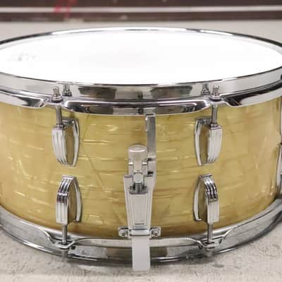 Ludwig USA Legacy Mahogany 6.5x14" Snare Drum Butterscotch Pearl image 3