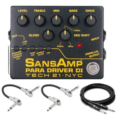 TECH21｜SANSAMP PARA D DI 20th Anniversary Para Driver DI – Tech 21 NYC