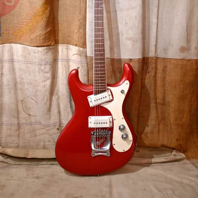 Mosrite Model 88 1988 Sparkle Red image 2