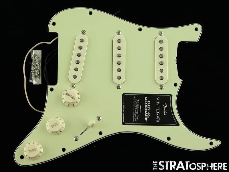 Fender Vintera III Early 60s Stratocaster LOADED PICKGUARD Early 60s PU's, Strat image 1