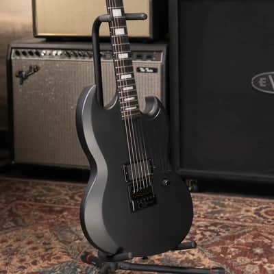 ESP LTD Viper-1001 Evertune Electric Guitar - Charcoal Metallic Satin image 12