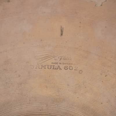 PAISTE | 602 Pre-Serial 1960s | Hi-Hat Cymbal Pair | 14"-14" image 6