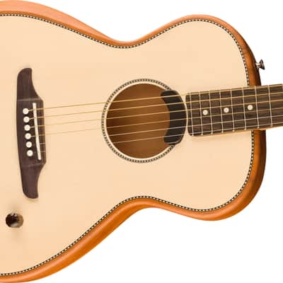 Fender Highway Series Parlour All Solid Acoustic Electro Guitar Incl Deluxe Gig Bag image 3